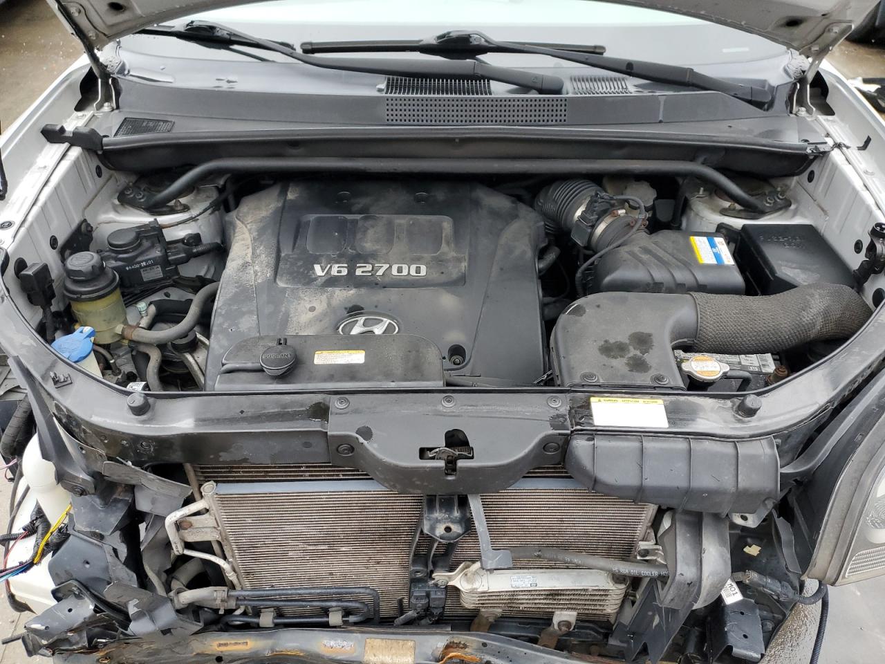 2007 Hyundai Tucson VIN KM8JN12D77U621326 Copart auction photo, front end damage thumbnail 13