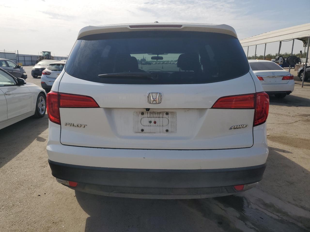 2018 Honda Pilot VIN 5FNYF6H35JB022775 Copart auction photo, front end damage thumbnail 6
