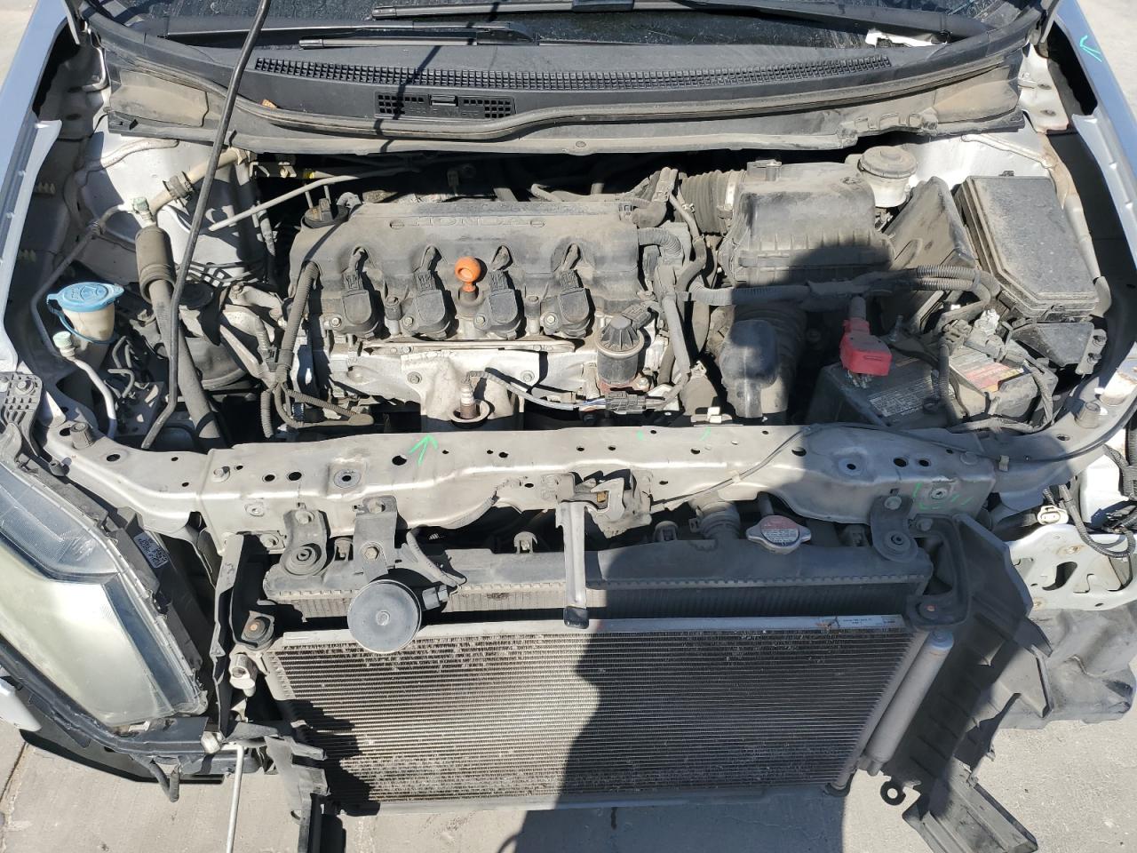 2014 Honda Civic VIN 19XFB2F50EE066114 Copart auction photo, front end damage thumbnail 11