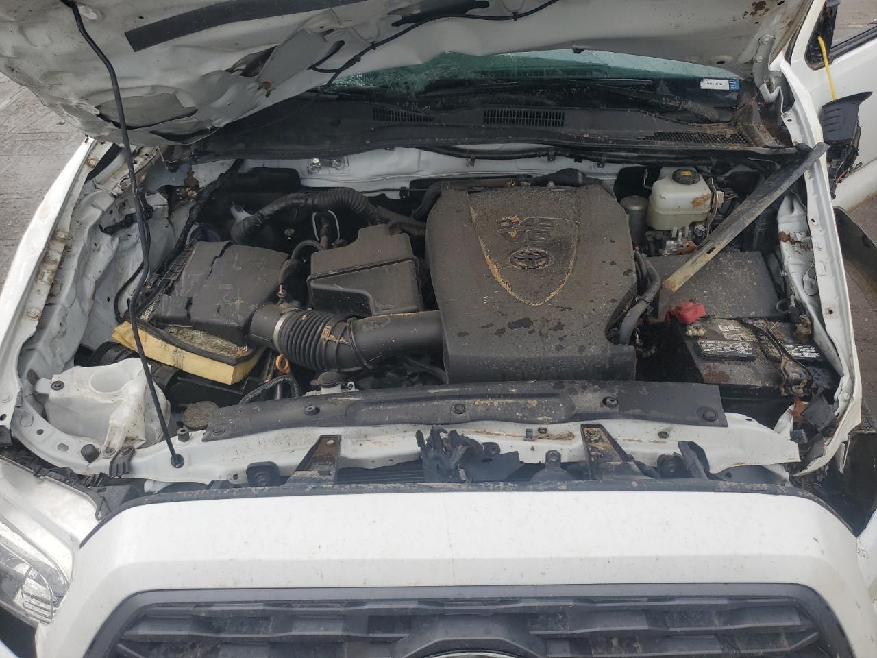 2020 Toyota Tacoma VIN 5TFCZ5AN3LX231223 Copart auction photo, all over damage thumbnail 13