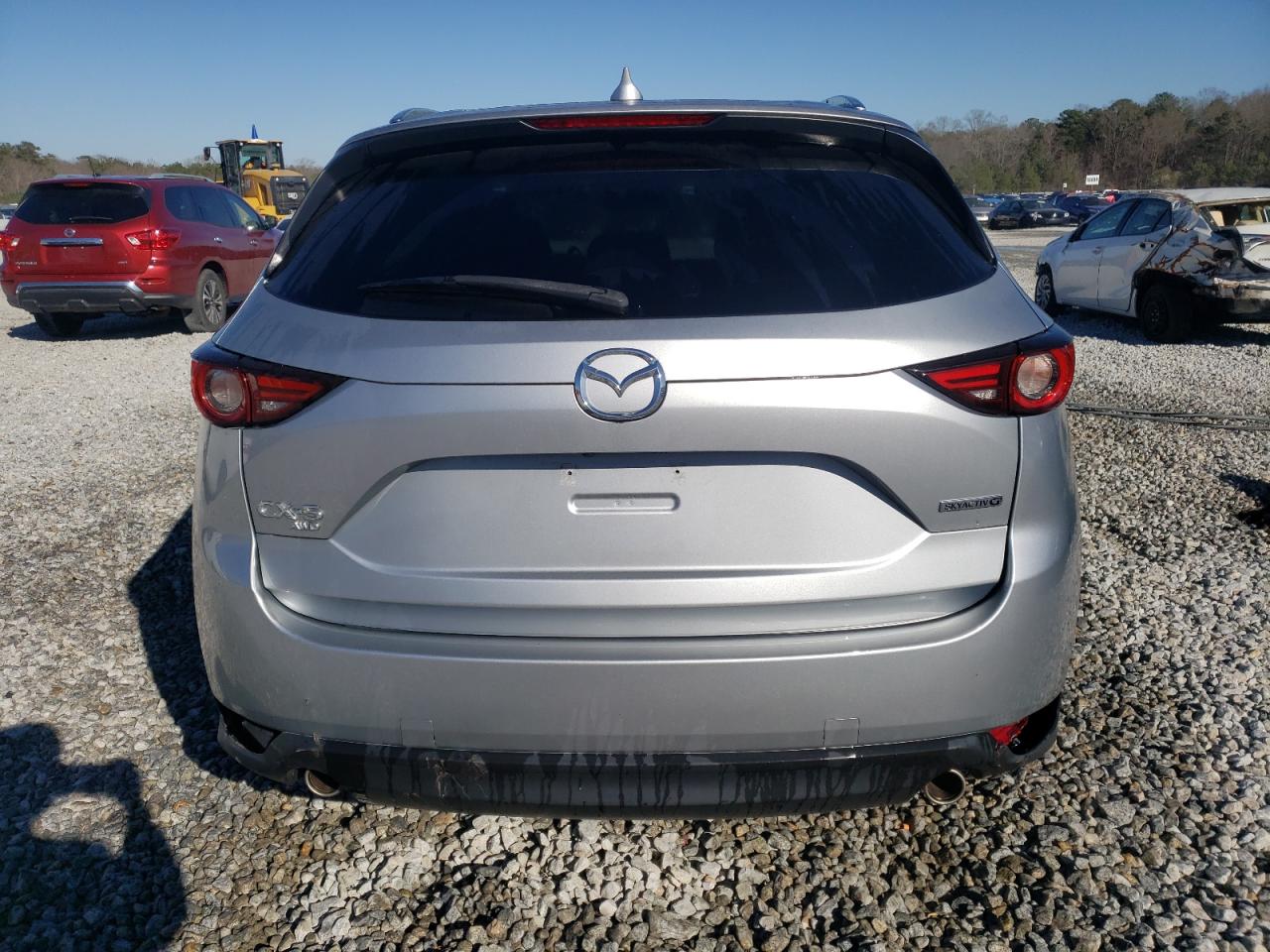 2021 Mazda CX-5 VIN JM3KFBDM1M0335331 Copart auction photo, front end / undercarriage damage thumbnail 6