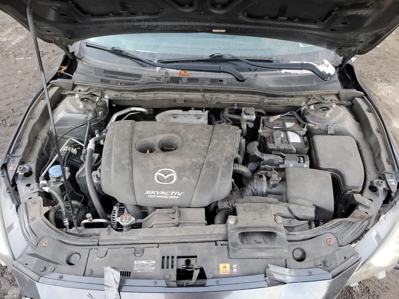 2016 Mazda 3 VIN JM1BM1X7XG1278236 Copart auction photo, front end / minor dent/scratches damage thumbnail 11