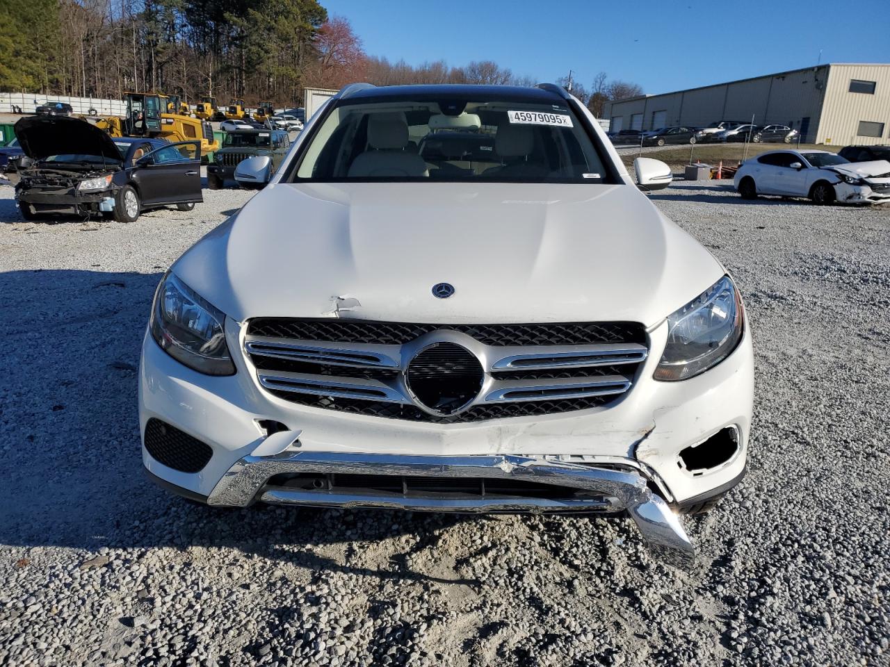 2018 Mercedes-Benz GLC VIN WDC0G4JB4JV015585 Copart auction photo, front end / minor dent/scratches damage thumbnail 5