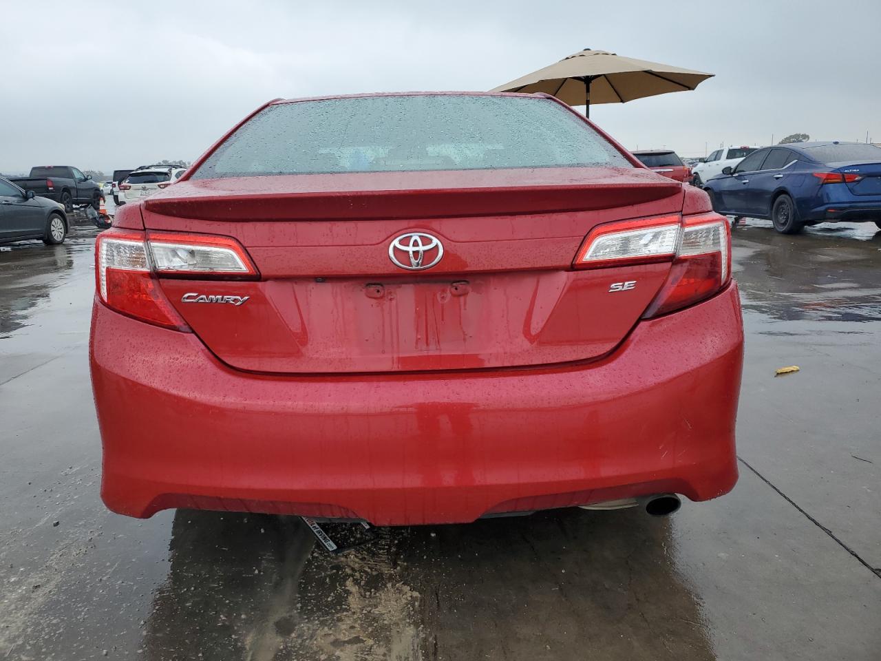 2014 Toyota Camry VIN 4T1BF1FKXEU795186 Copart auction photo, all over damage thumbnail 6
