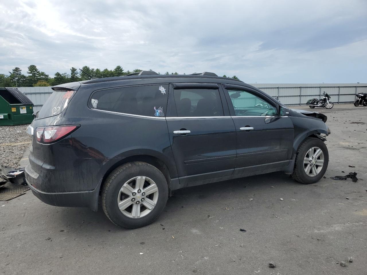 2014 Chevrolet Traverse VIN 1GNKVHKD6EJ279858 Copart auction photo, front end damage thumbnail 3