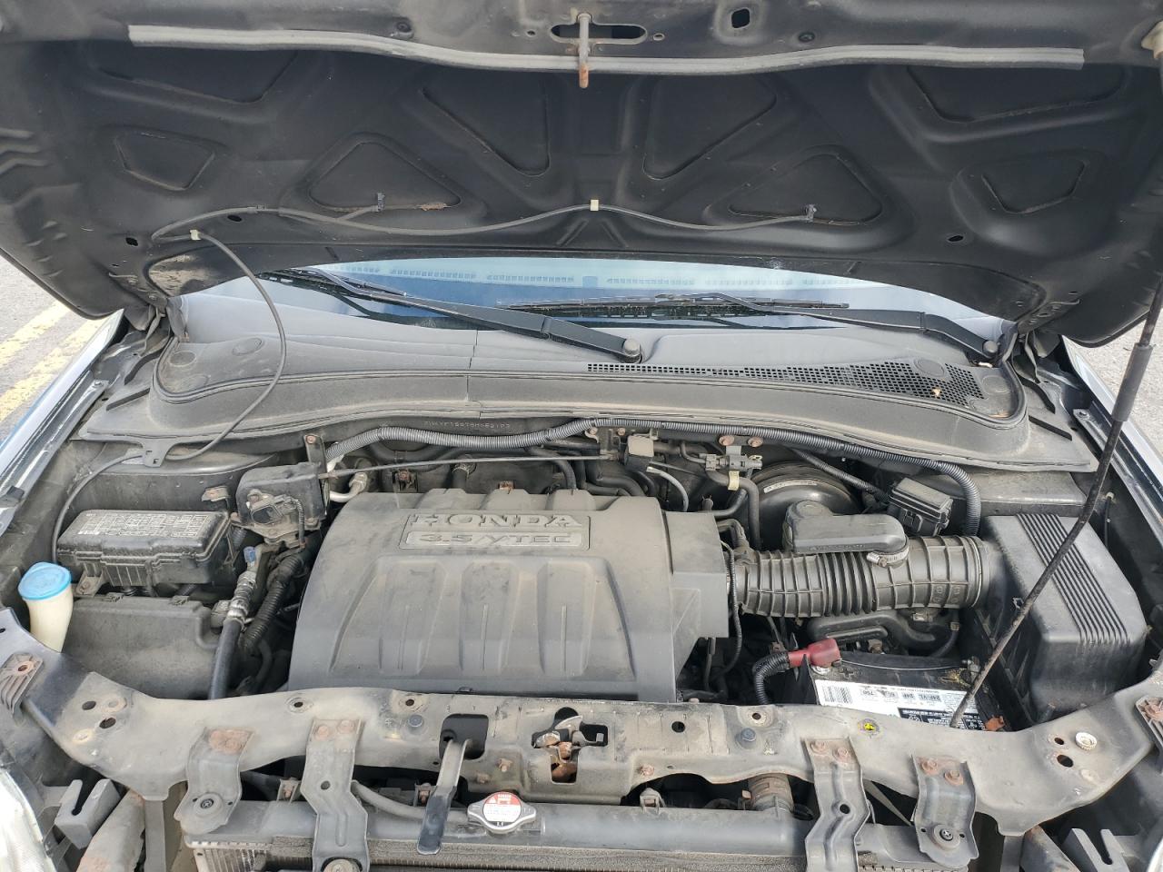 2006 Honda Pilot VIN 2HKYF18676H552123 Copart auction photo, front end / undercarriage damage thumbnail 12