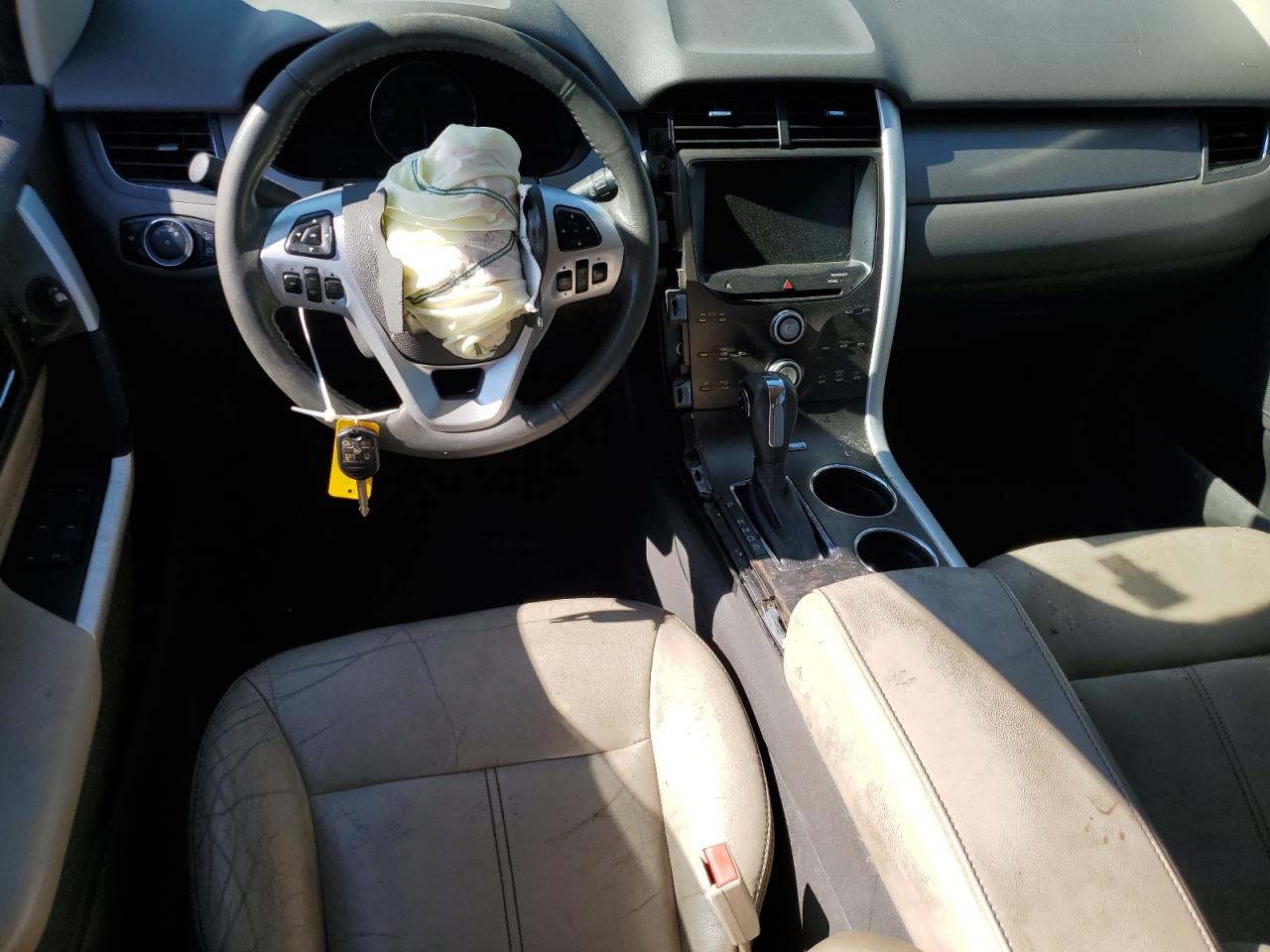 2013 Ford Edge VIN 2FMDK3JC6DBB17250 Copart auction photo, front end / undercarriage damage thumbnail 8