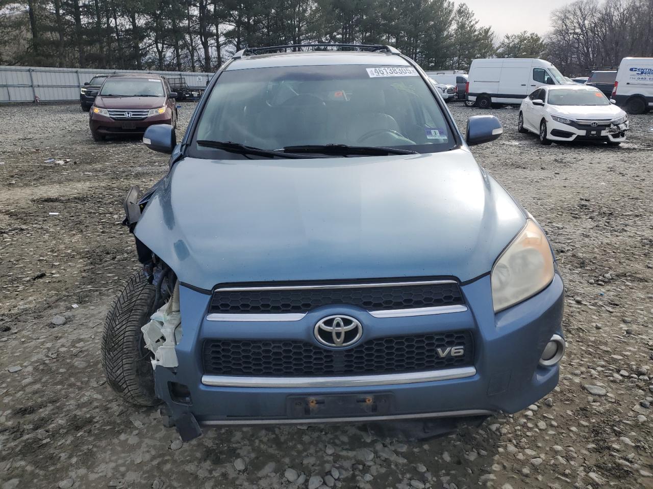 2011 Toyota RAV 4 VIN 2T3DK4DV8BW045209 Copart auction photo, front end damage thumbnail 5