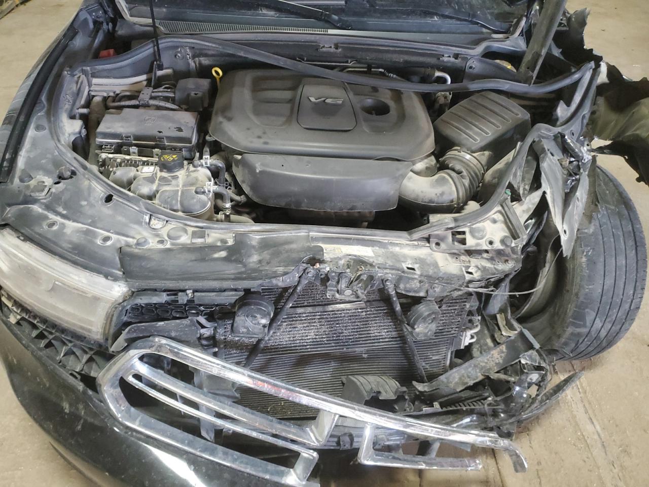 2018 Dodge Durango VIN 1C4RDJAG7JC381181 Copart auction photo, front end / undercarriage damage thumbnail 13