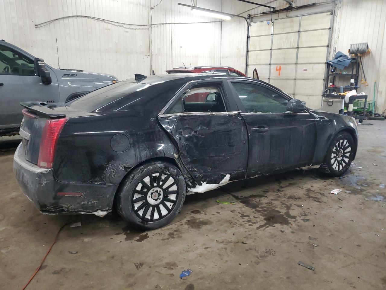 2011 Cadillac CTS VIN 1G6DH5EY2B0123052 Copart auction photo, side damage thumbnail 3