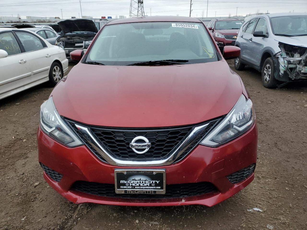2017 Nissan Sentra VIN 3N1AB7AP2HY338944 Copart auction photo, minor dent/scratches damage thumbnail 5