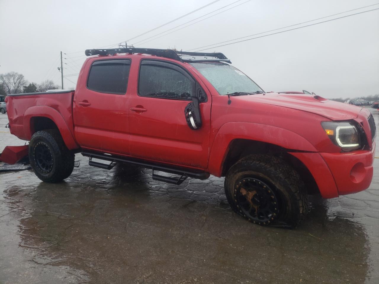 2006 Toyota Tacoma VIN 5TEJU62N96Z299145 Copart auction photo, all over damage thumbnail 4