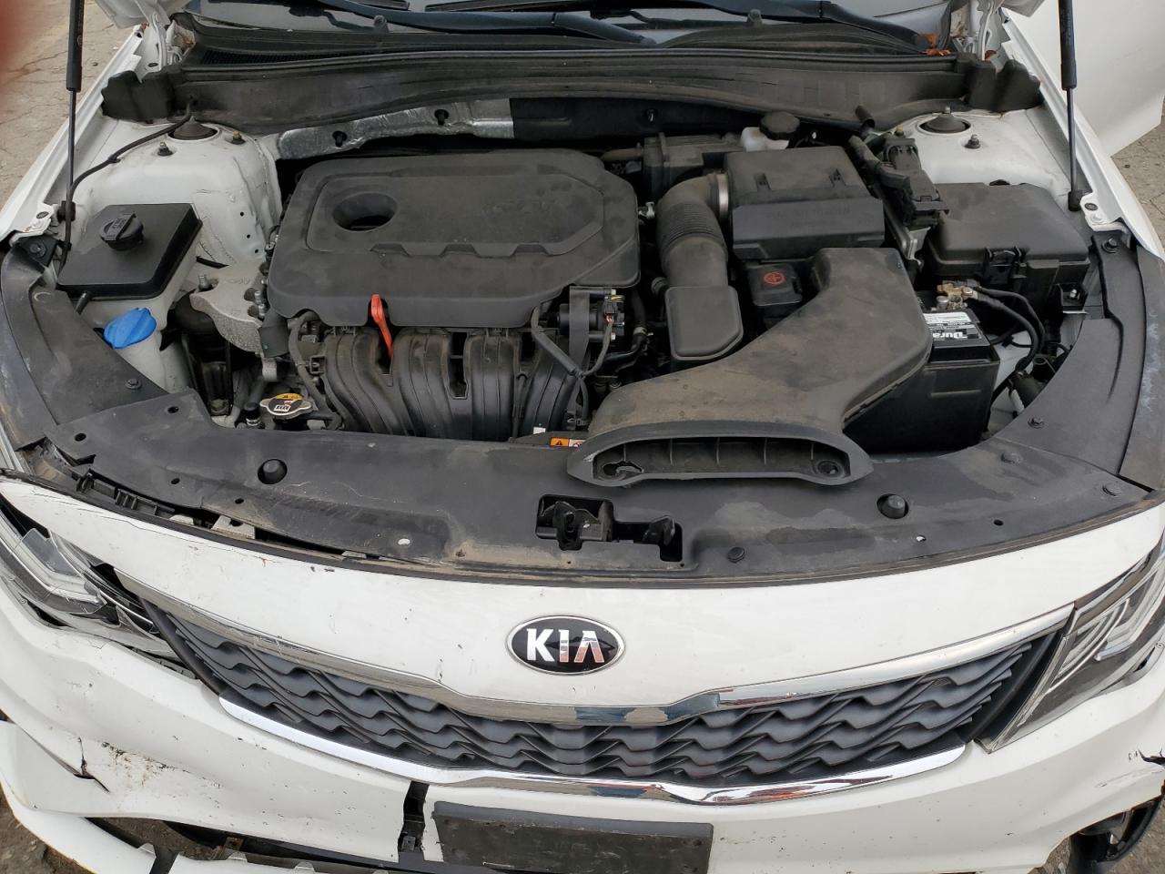 2020 KIA Optima VIN 5XXGT4L33LG396592 Copart auction photo, front end / rear end damage thumbnail 11