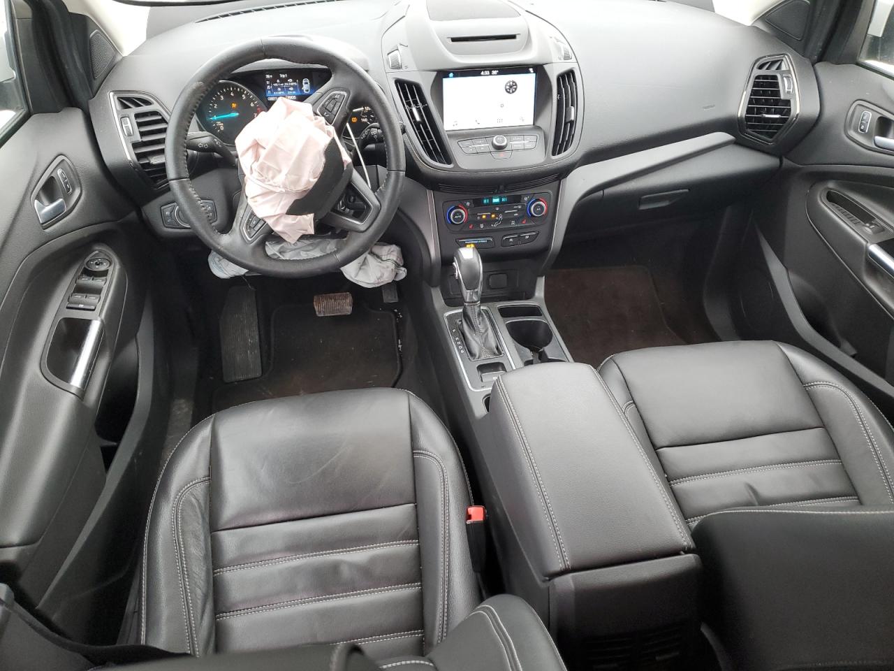 2018 Ford Escape VIN 1FMCU9HDXJUB41449 Copart auction photo, front end / undercarriage damage thumbnail 8