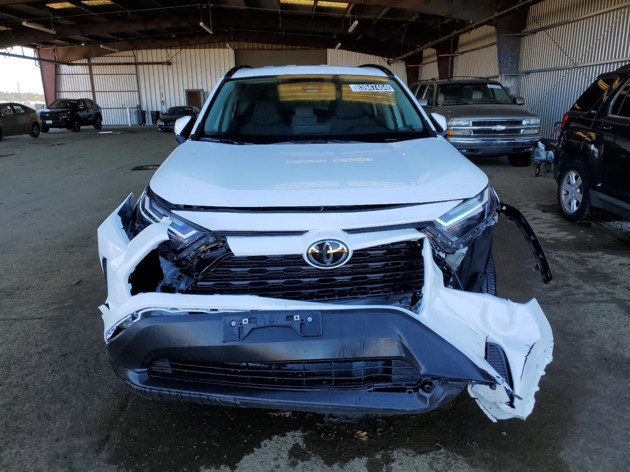 2022 Toyota RAV 4 VIN 2T3P1RFV2NC308777 Copart auction photo, front end damage thumbnail 5