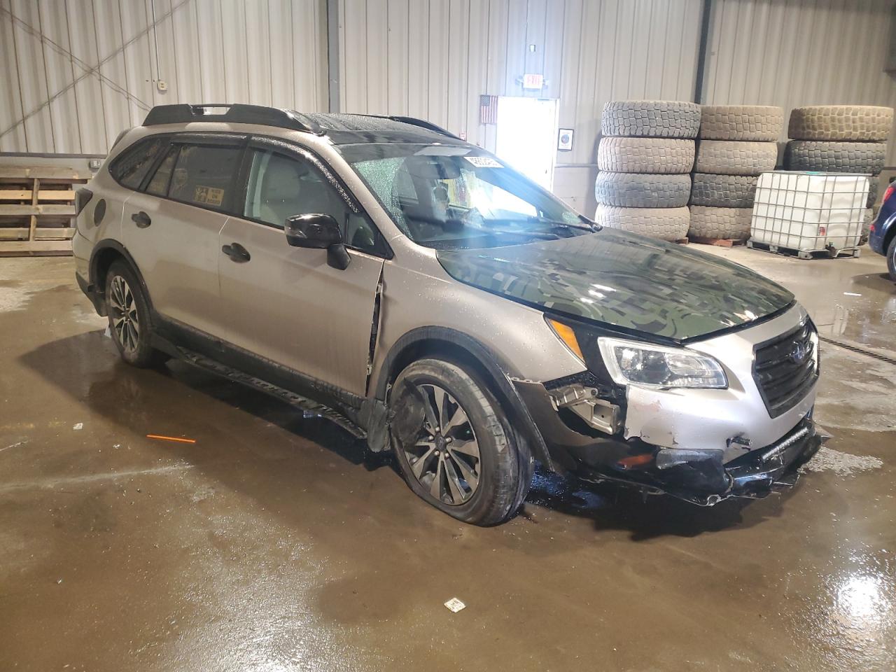 2015 Subaru Outback VIN 4S4BSELC6F3271685 Copart auction photo, side / front end damage thumbnail 4