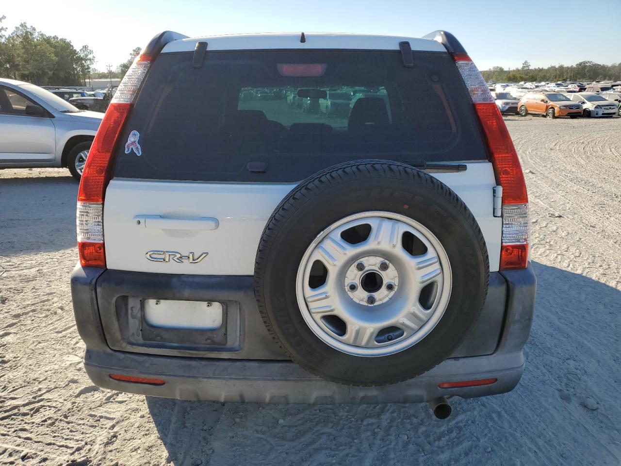 2006 Honda CR-V VIN SHSRD685X6U407907 Copart auction photo, side damage thumbnail 6