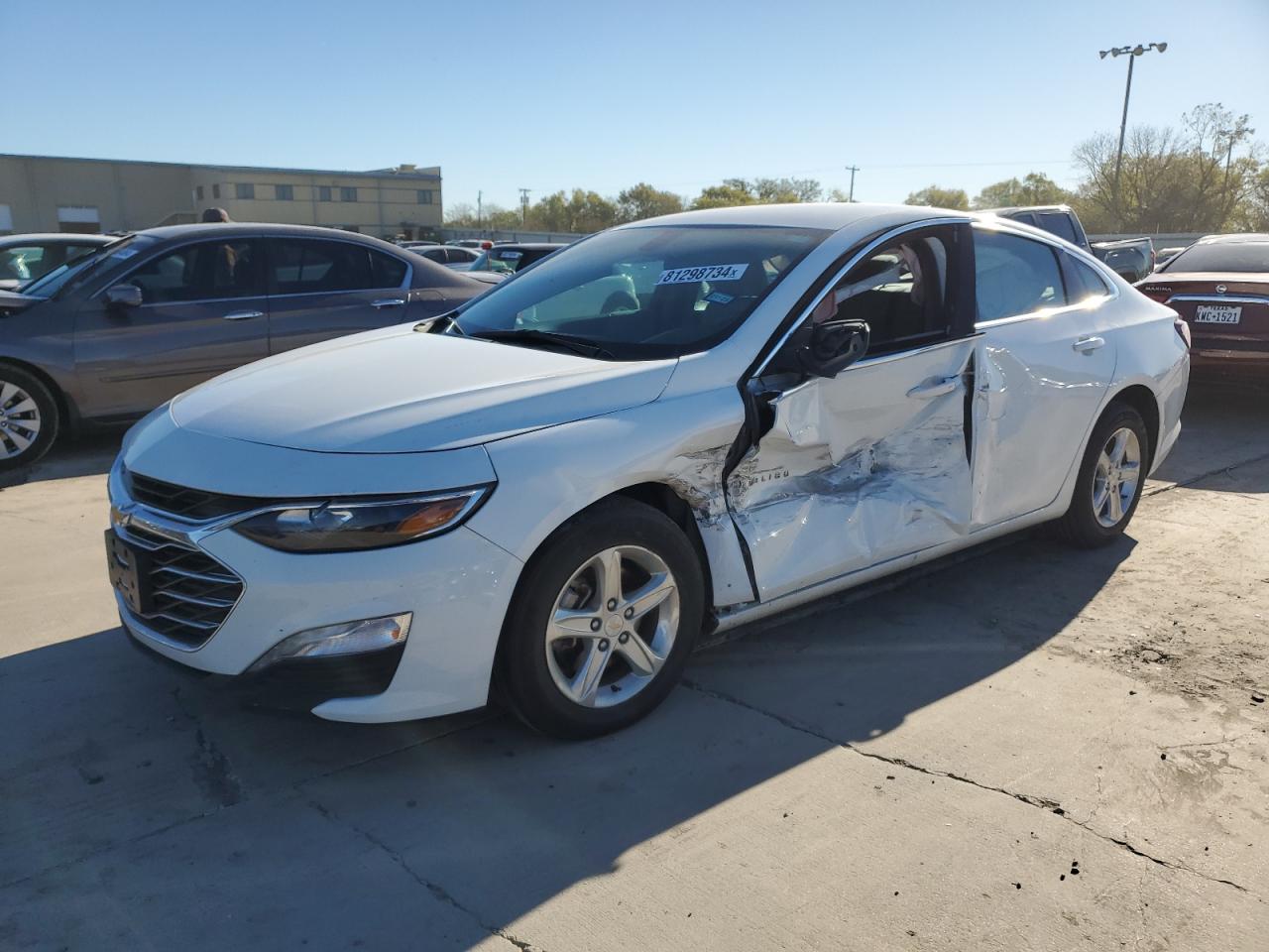 2022 Chevrolet Malibu VIN 1G1ZD5ST1NF144539