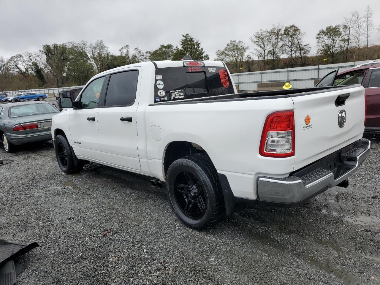 2019 RAM 1500 VIN 1C6RREGT7KN562680 Copart auction photo, water/flood damage thumbnail 2