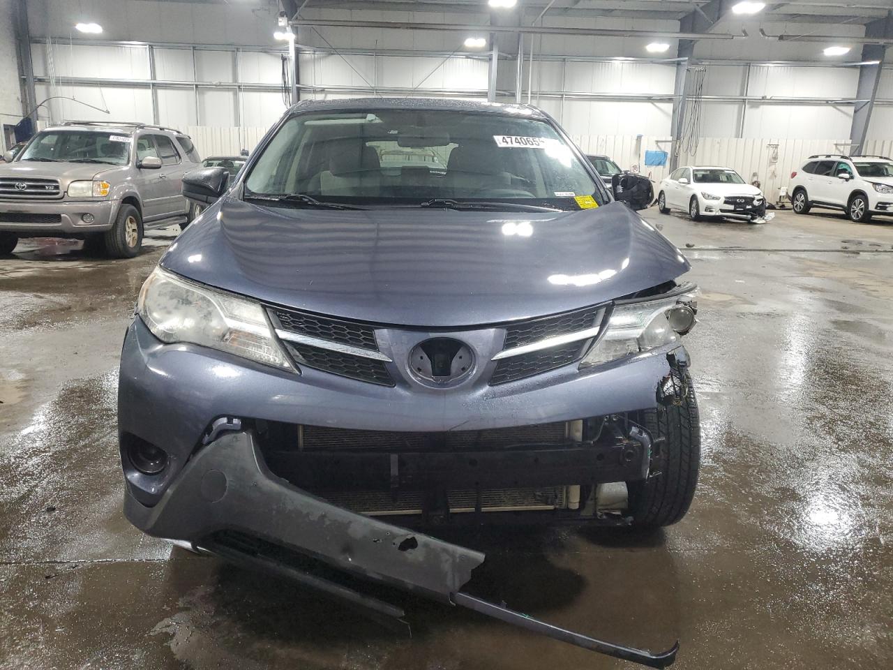 2014 Toyota RAV 4 VIN JTMBFREV2ED093944 Copart auction photo, front end damage thumbnail 5