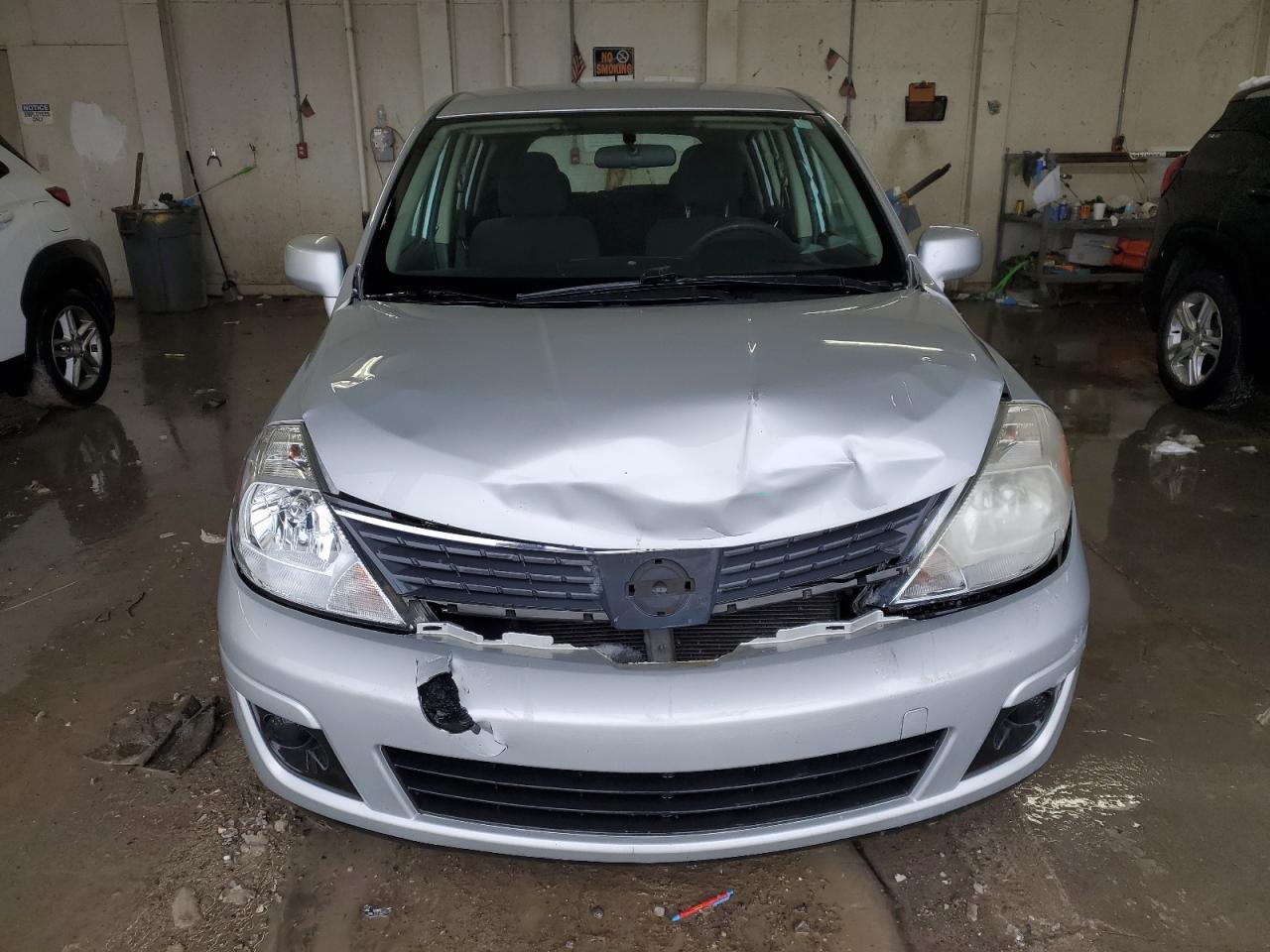 2007 Nissan Versa VIN 3N1BC13E57L378165 Copart auction photo, front end / rear end damage thumbnail 5