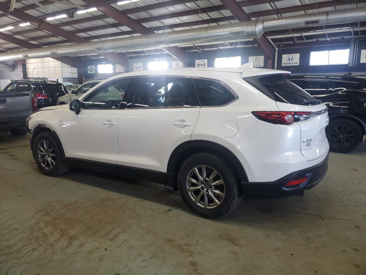 2018 Mazda CX-9 VIN JM3TCBCY0J0224637 Copart auction photo, front end / minor dent/scratches damage thumbnail 2