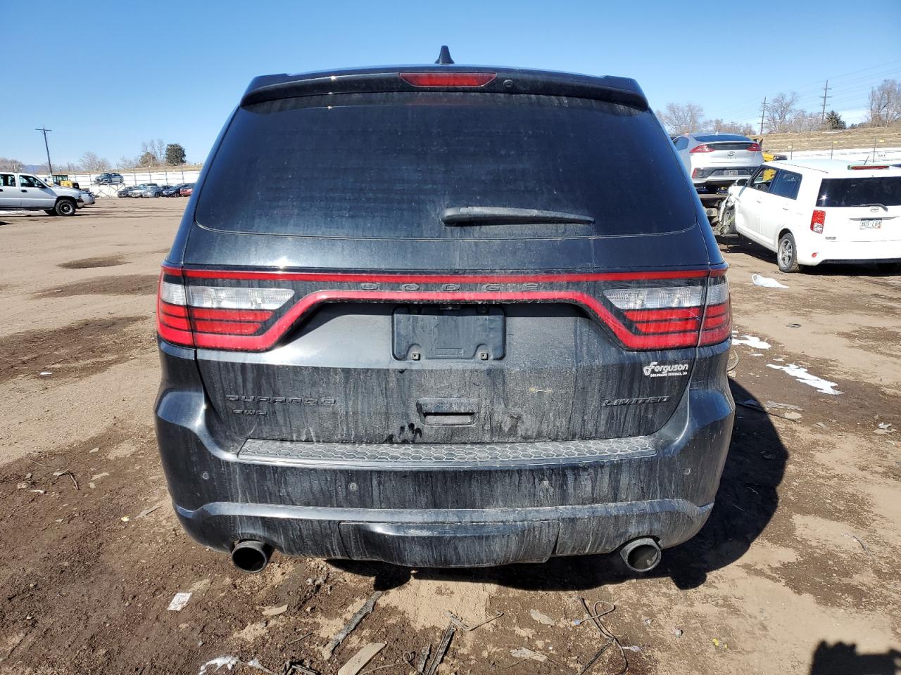 2015 Dodge Durango VIN 1C4RDJDGXFC796045 Copart auction photo, front end damage thumbnail 6