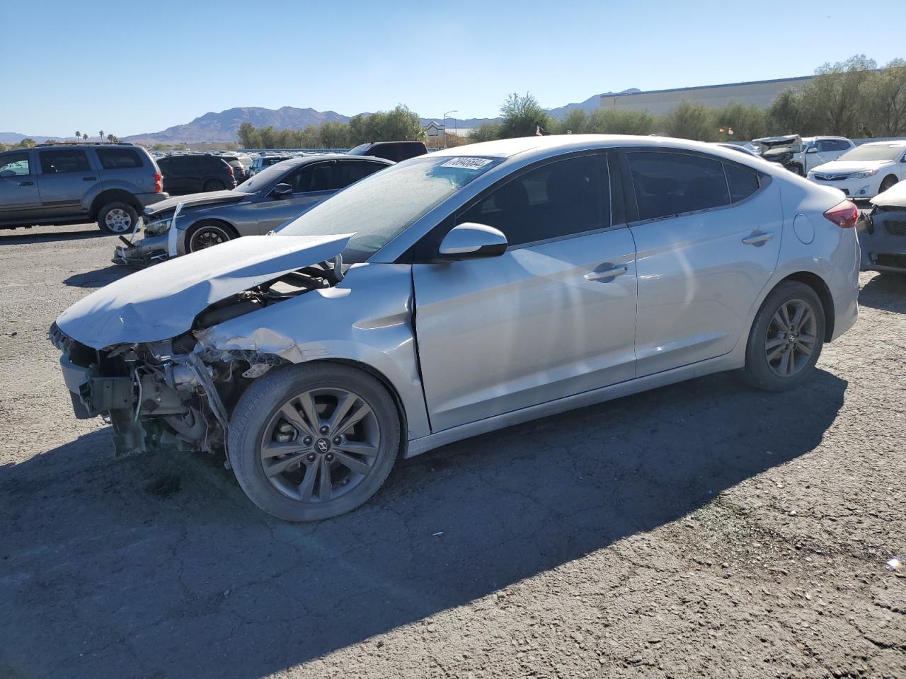 2018 Hyundai Elantra VIN 5NPD84LF6JH266533