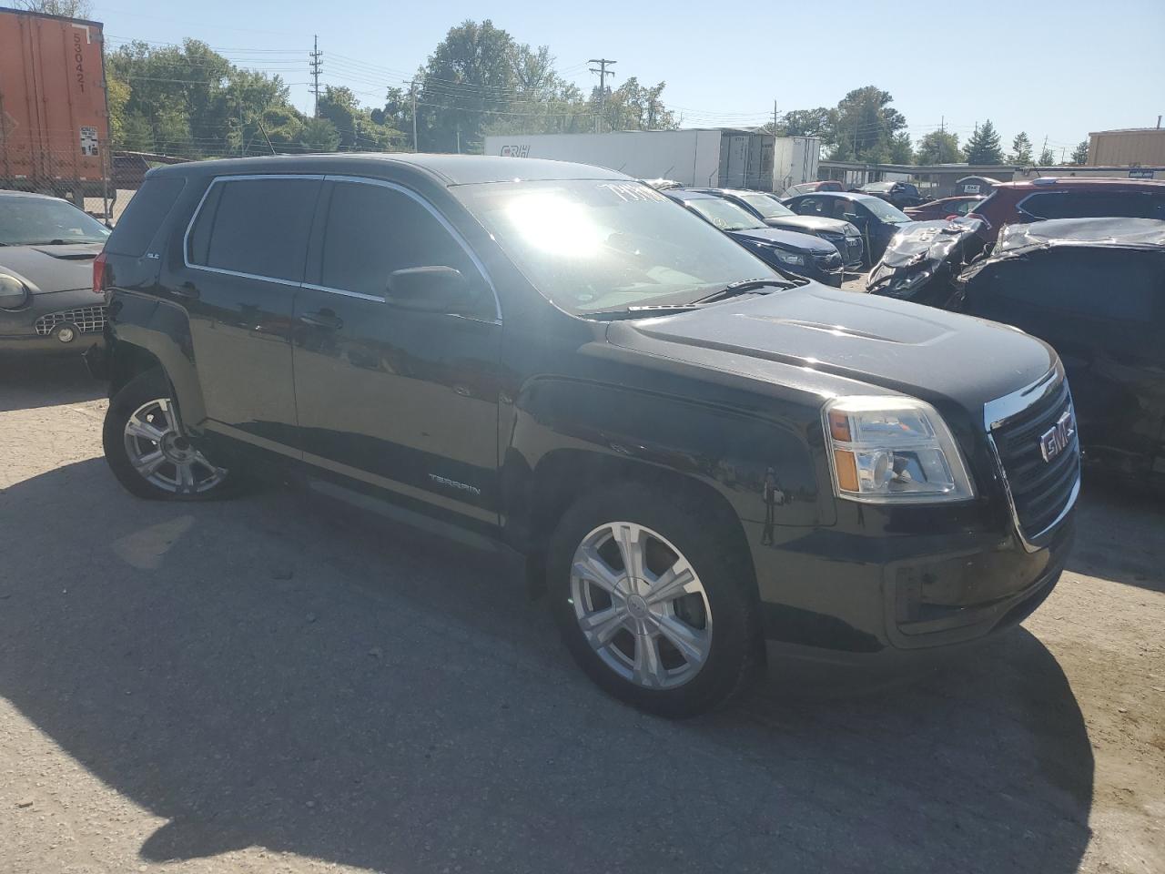 2017 GMC Terrain VIN 2GKALMEK8H6184334 Copart auction photo, side / rear end damage thumbnail 4