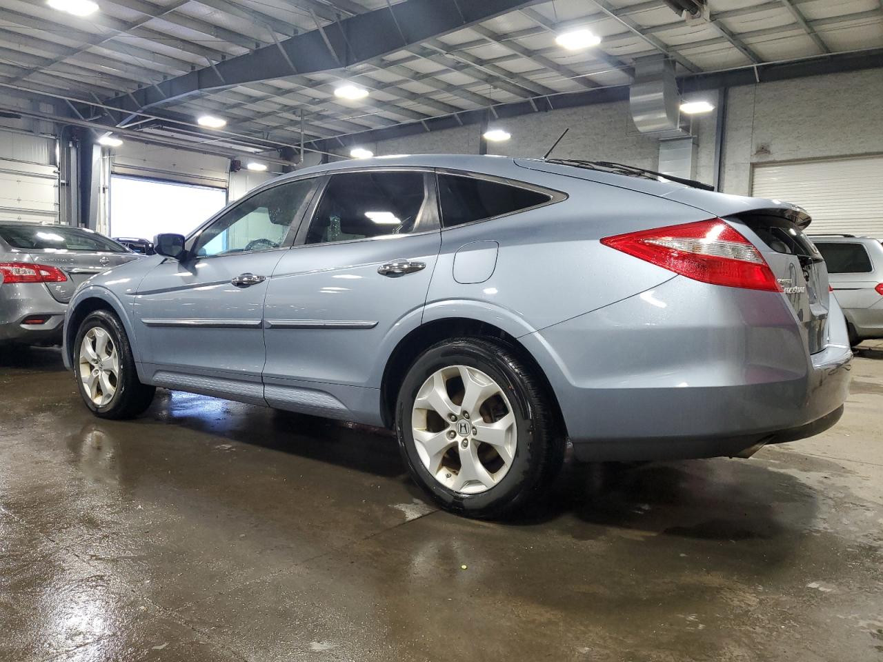 2010 Honda Accord VIN 5J6TF2H51AL015821 Copart auction photo, front end / side damage thumbnail 2