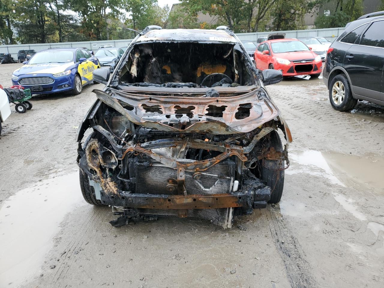 2015 Toyota RAV 4 VIN 2T3BFREV3FW299844 Copart auction photo, burn damage thumbnail 5