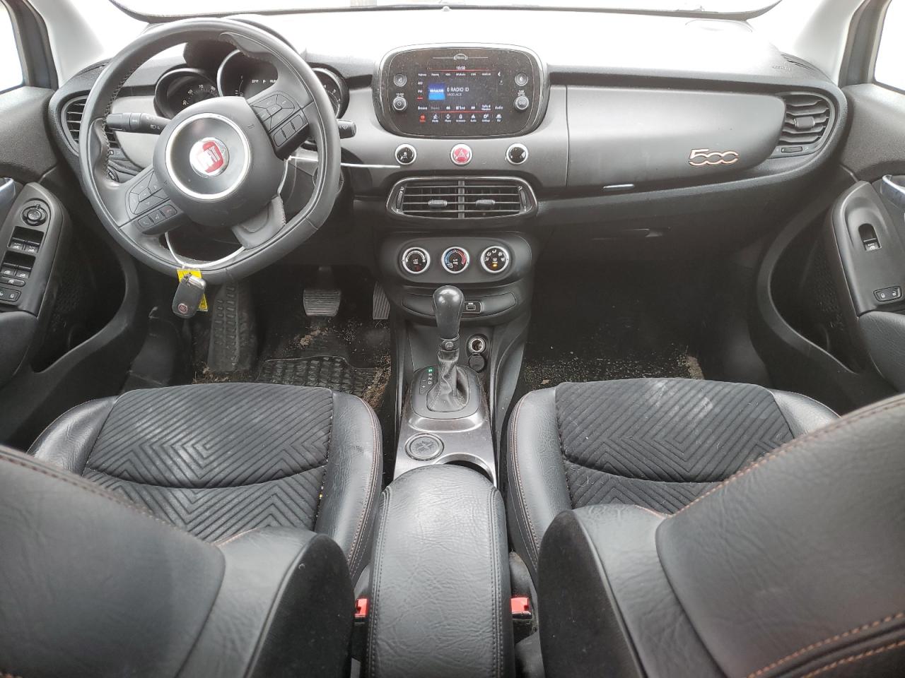 2018 Fiat 500 VIN ZFBCFXCB6JP678684 Copart auction photo, front end / undercarriage damage thumbnail 8