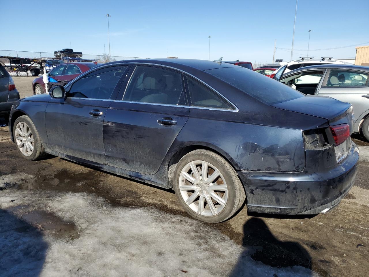 2016 Audi A6 VIN WAUGFAFC8GN093123 Copart auction photo, rear end damage thumbnail 2