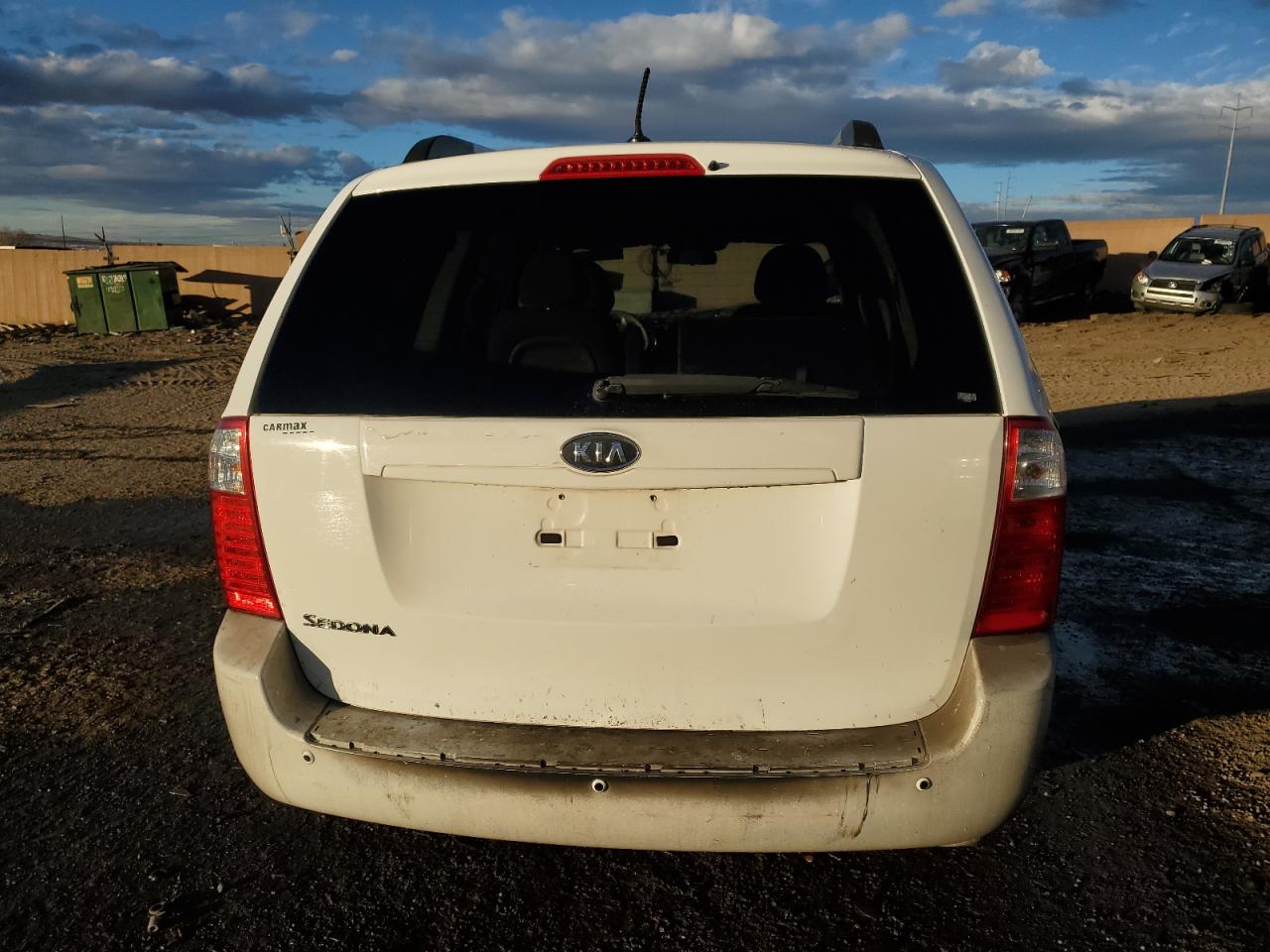 2012 KIA Sedona VIN KNDMG4C72C6443488 Copart auction photo, front end damage thumbnail 6