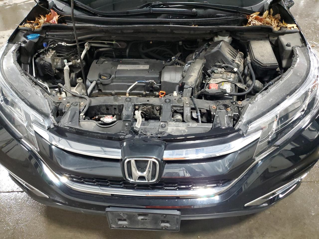 2015 Honda CR-V VIN 5J6RM4H79FL000536 Copart auction photo, side / front end damage thumbnail 12
