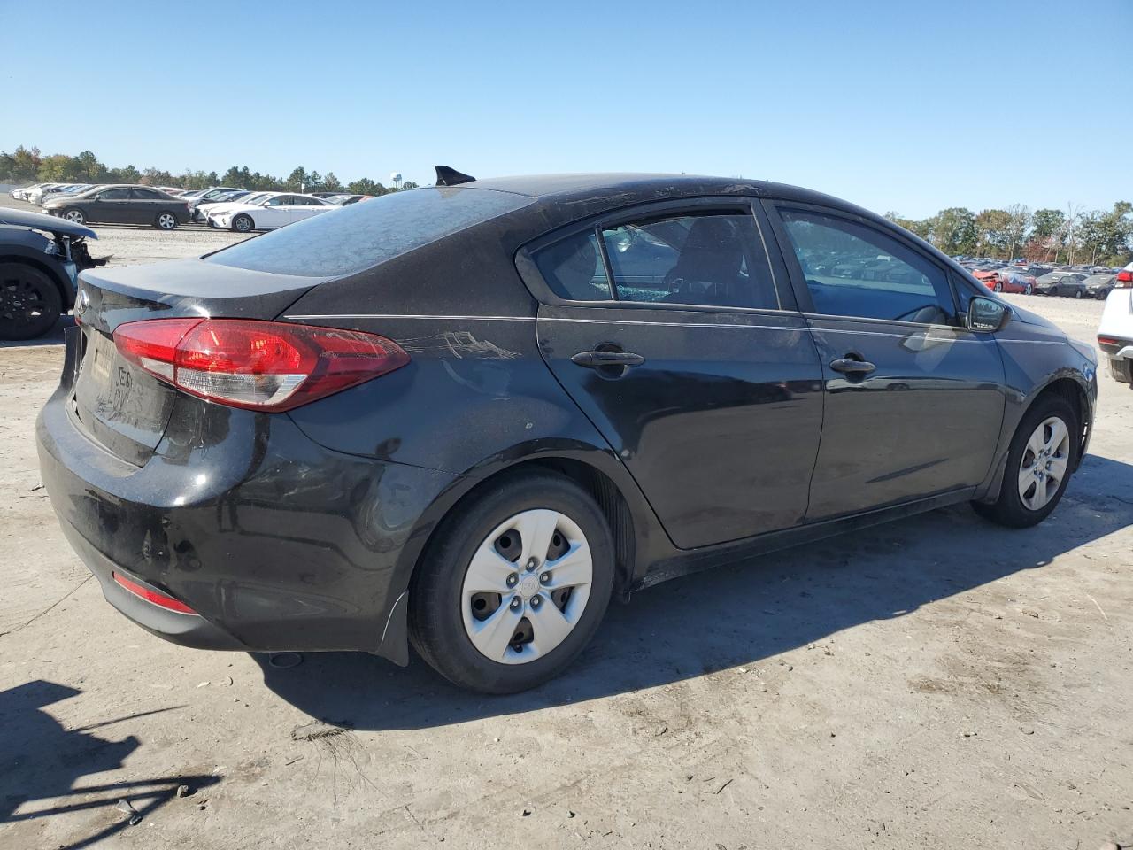 2017 KIA Forte VIN 3KPFK4A70HE047569 Copart auction photo, all over damage thumbnail 3