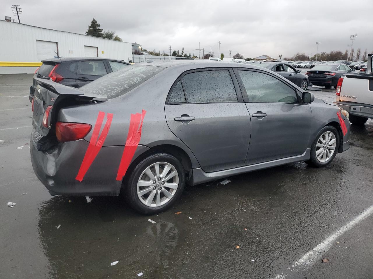 2009 Toyota Corolla VIN 1NXBU40E29Z119640 Copart auction photo, all over damage thumbnail 3