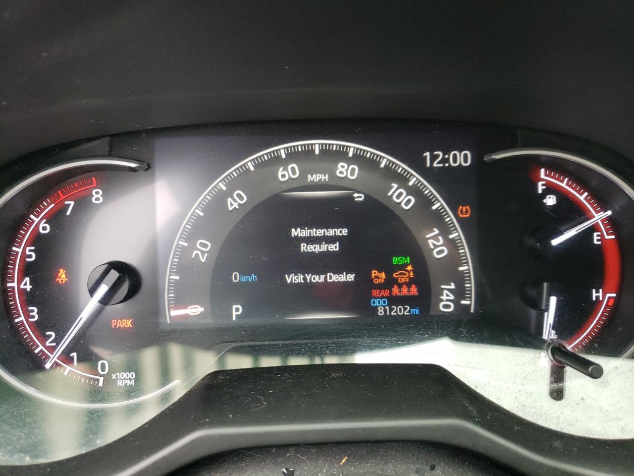 2019 Toyota RAV 4 VIN 2T3J1RFVXKW024345 Copart auction photo, rear end damage thumbnail 9