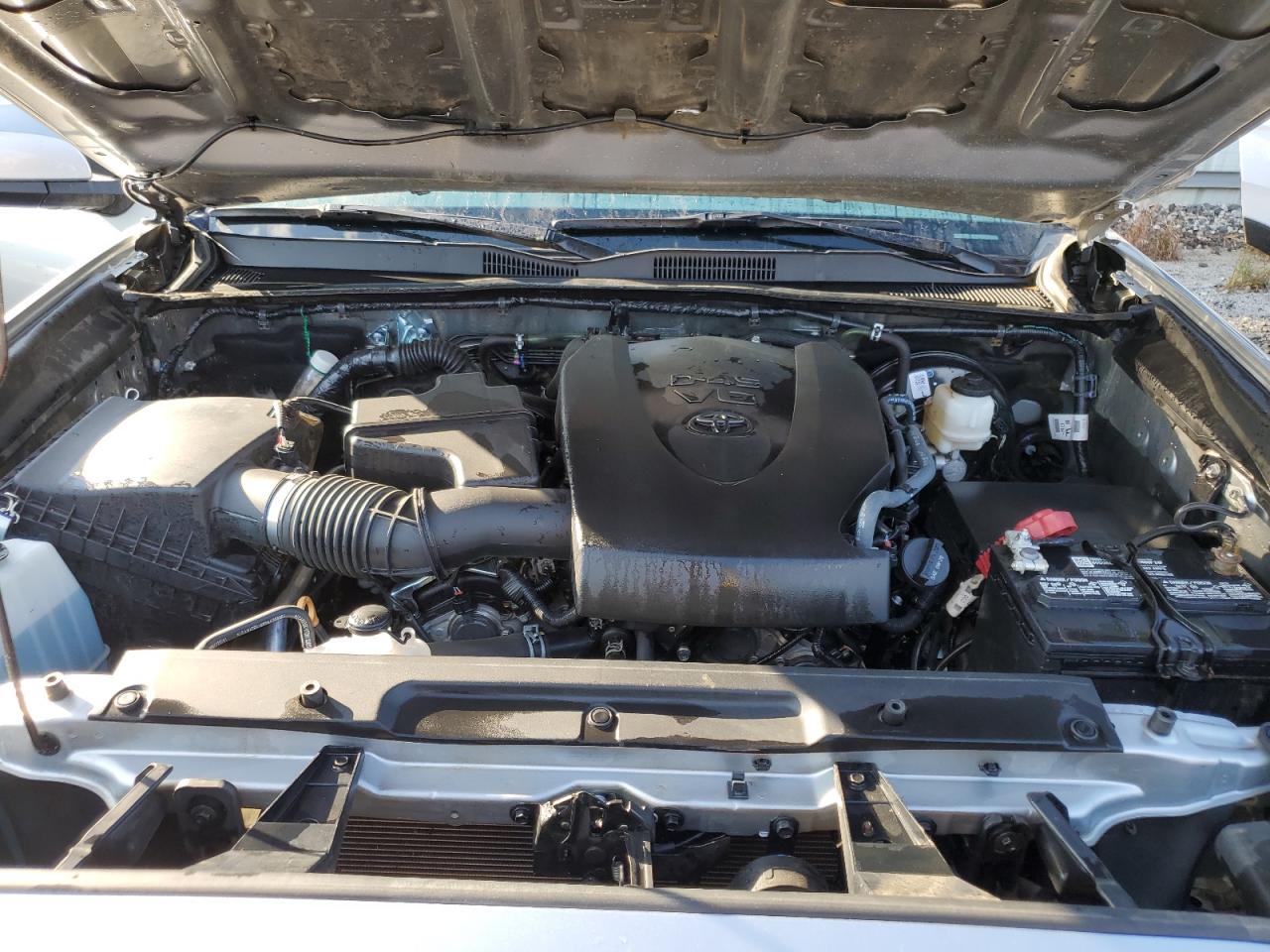 2022 Toyota Tacoma VIN 3TMCZ5AN7NM520159 Copart auction photo, water/flood damage thumbnail 11