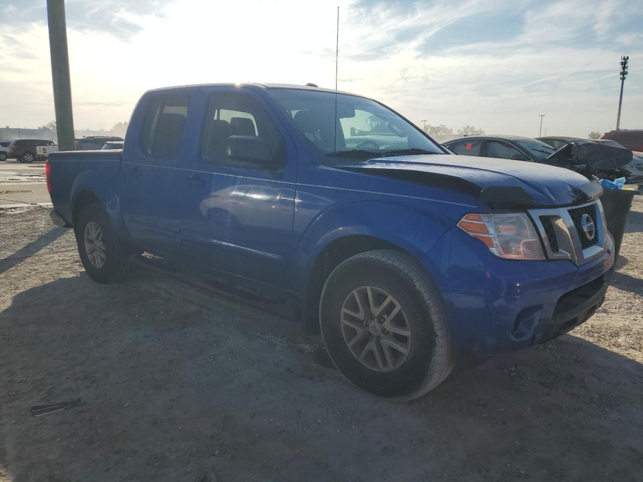 2015 Nissan Navara (Frontier) VIN 1N6AD0ERXFN715201 Copart auction photo, rear end / front end damage thumbnail 4