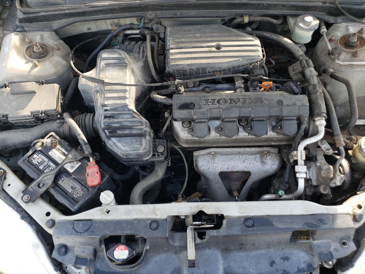 2003 Honda Civic VIN 1HGEM22273L062035 Copart auction photo, front end / rear end damage thumbnail 11