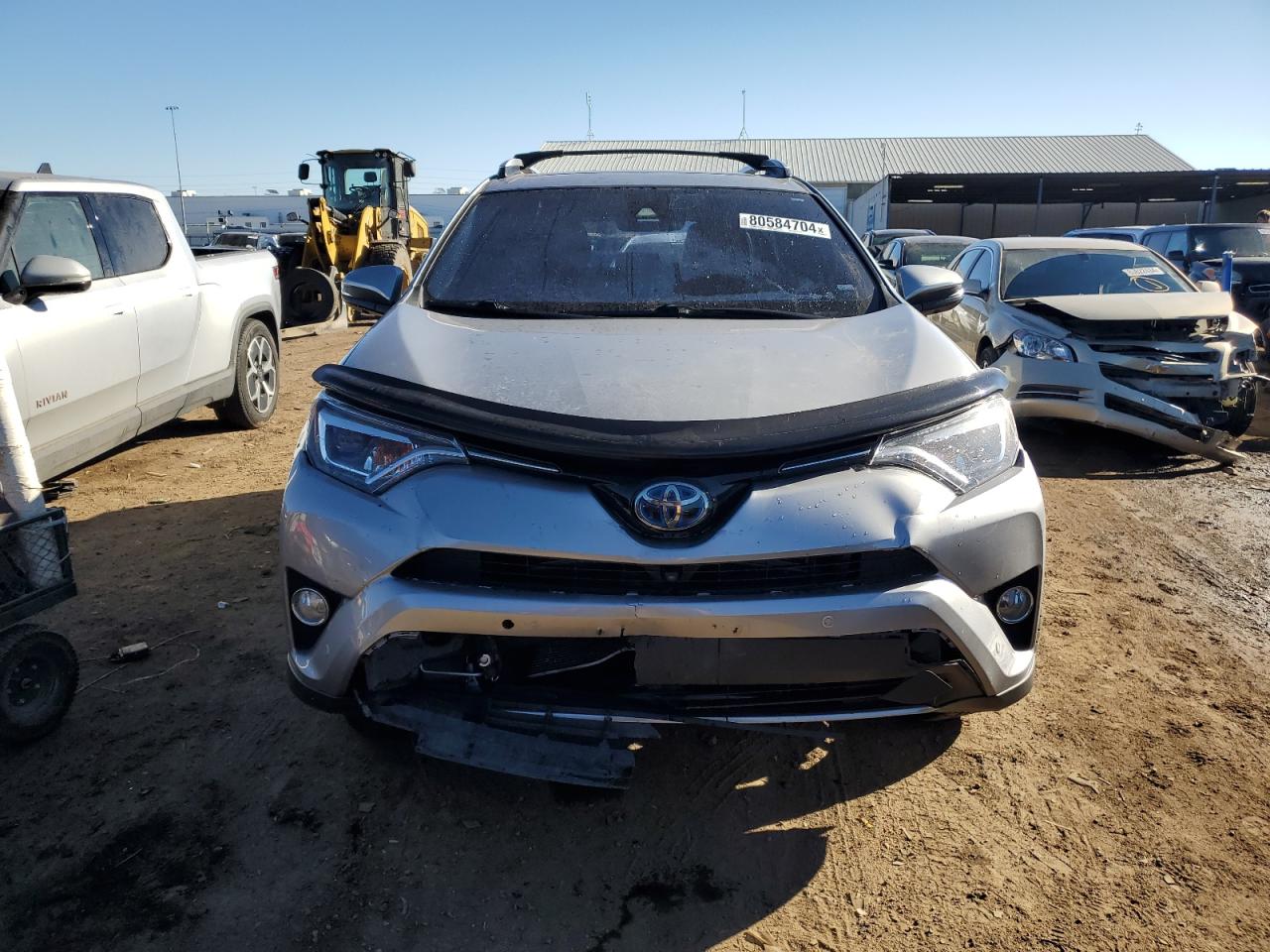 2018 Toyota RAV 4 VIN JTMDJREV3JD252889 Copart auction photo, rear end damage thumbnail 5