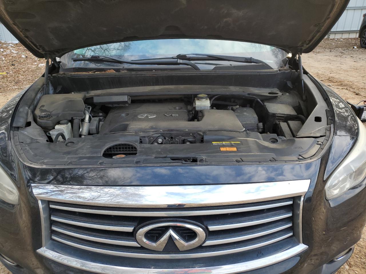 2015 Infiniti QX60 VIN 5N1AL0MM5FC538561 Copart auction photo, rear end damage thumbnail 13
