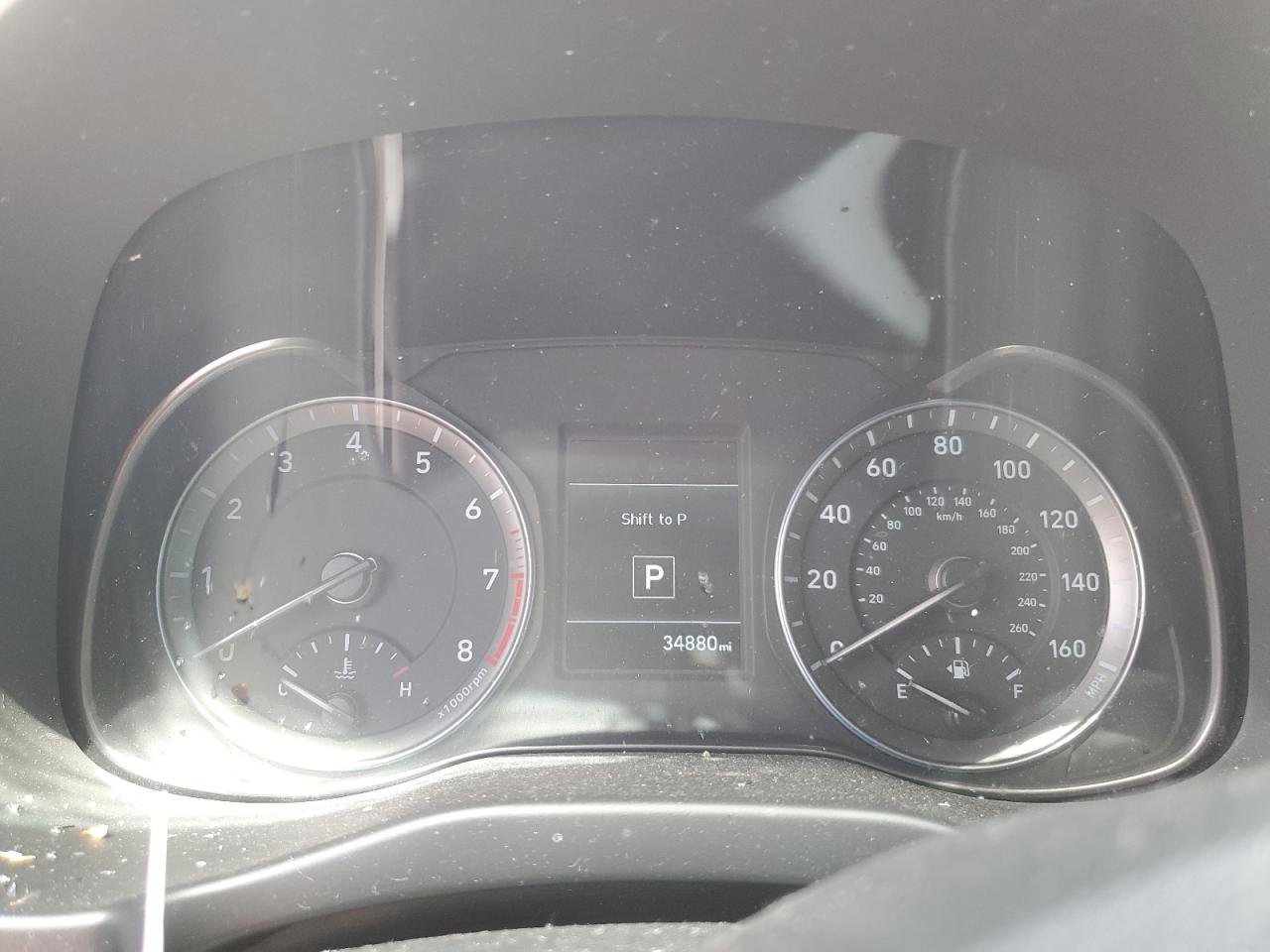 2020 Hyundai Kona VIN KM8K22AA2LU413620 Copart auction photo, rollover / undercarriage damage thumbnail 9