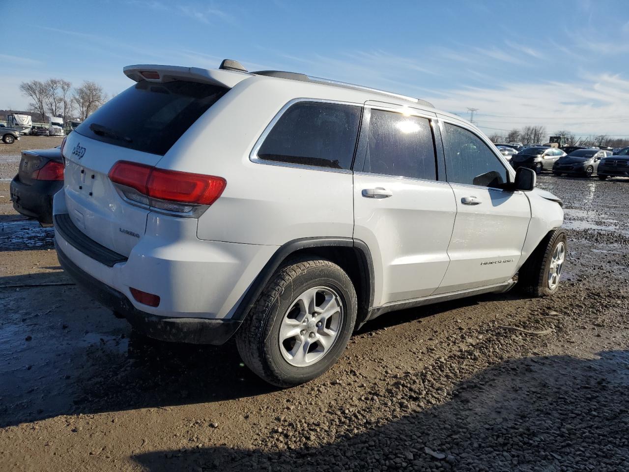 2014 Jeep Grand Cherokee VIN 1C4RJFAG6EC237973 Copart auction photo, front end damage thumbnail 3