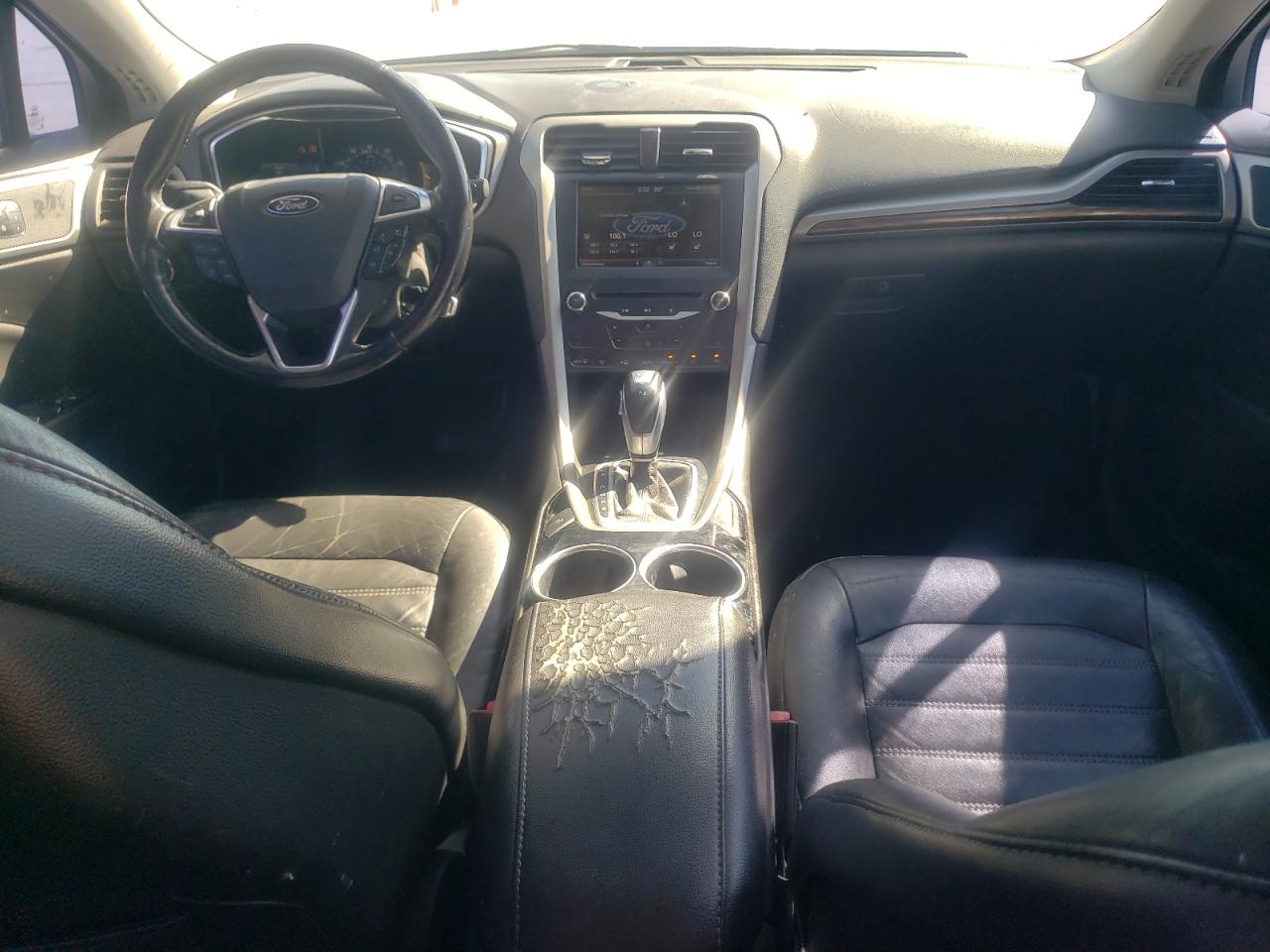 2013 Ford Fusion VIN 3FA6P0HR9DR360937 Copart auction photo, front end / rear end damage thumbnail 8