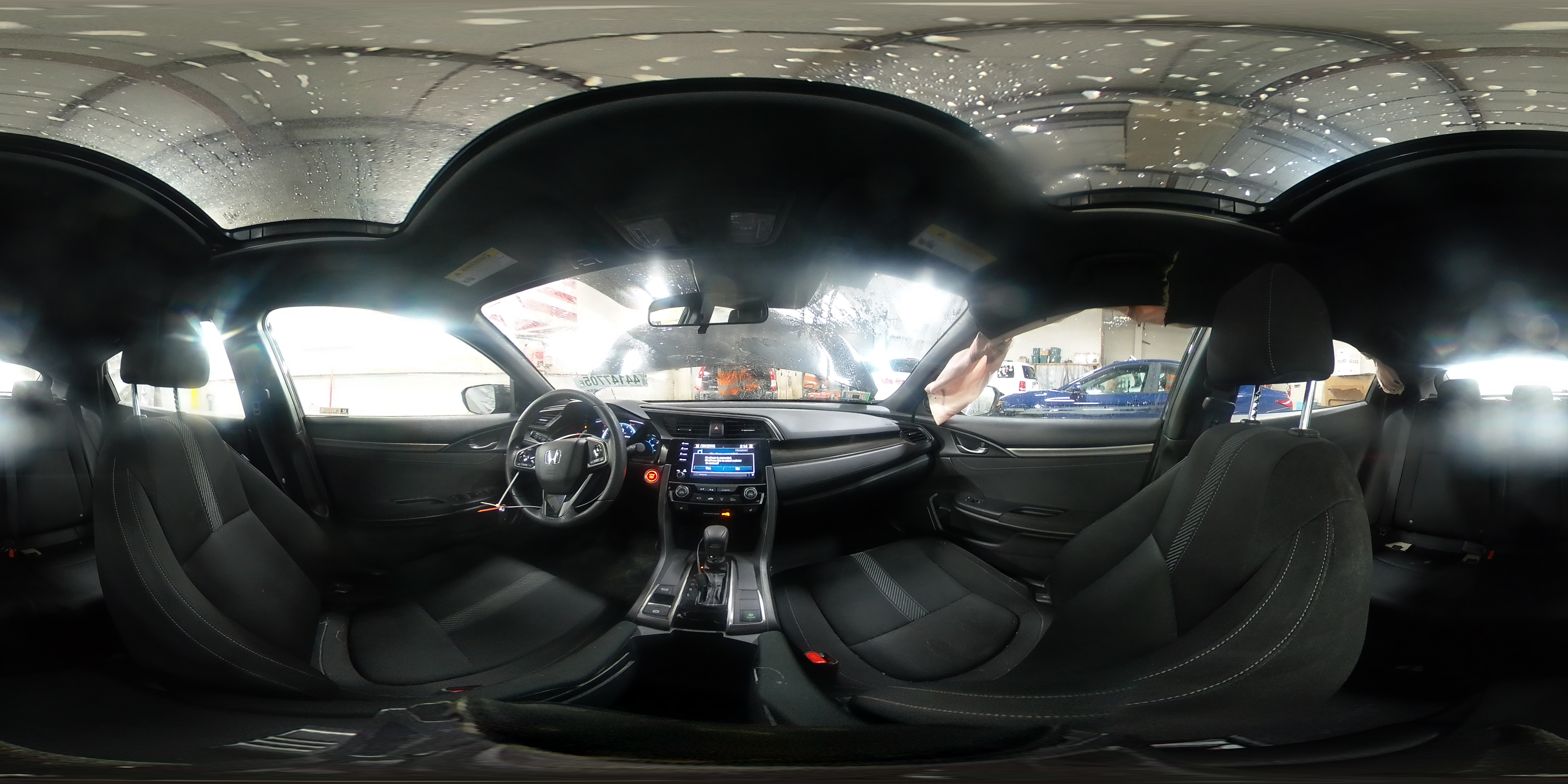 2019 Honda Civic VIN SHHFK7H63KU223304 Copart auction photo, rear end damage thumbnail 14
