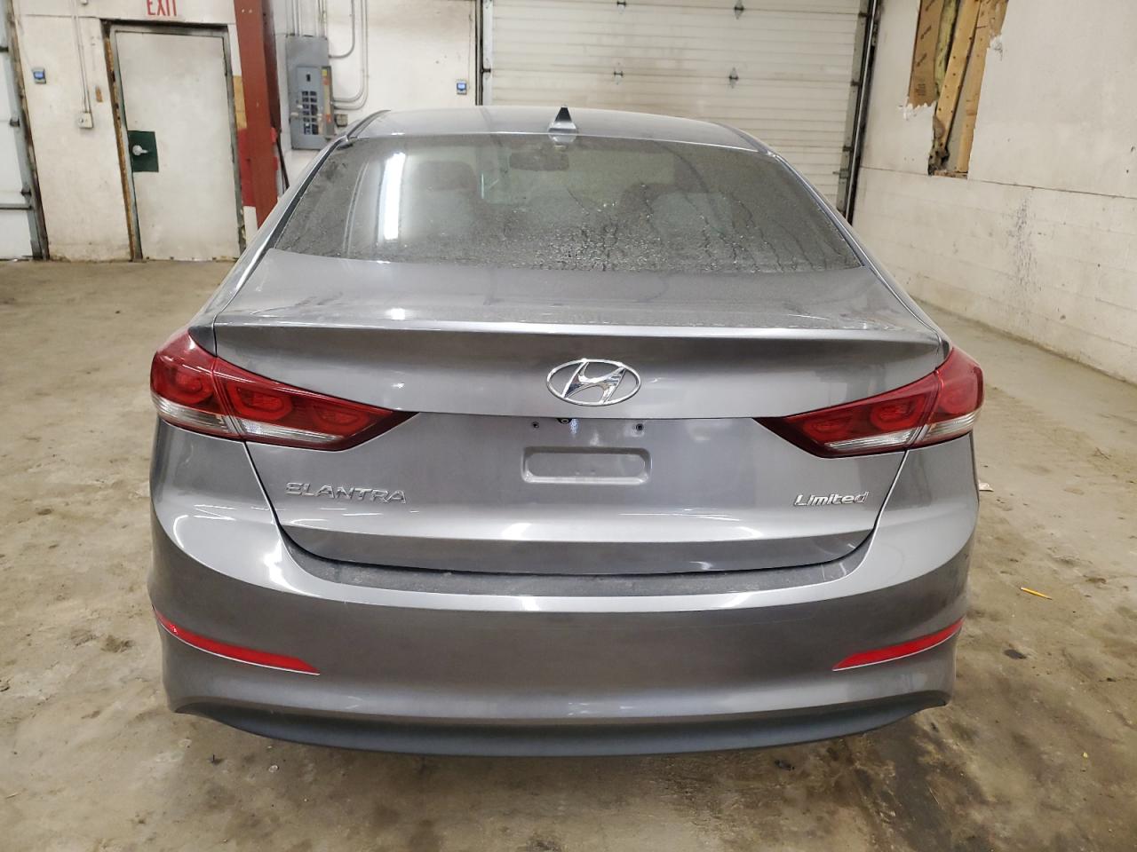 2018 Hyundai Elantra VIN 5NPD84LF7JH279839 Copart auction photo, vandalism damage thumbnail 6