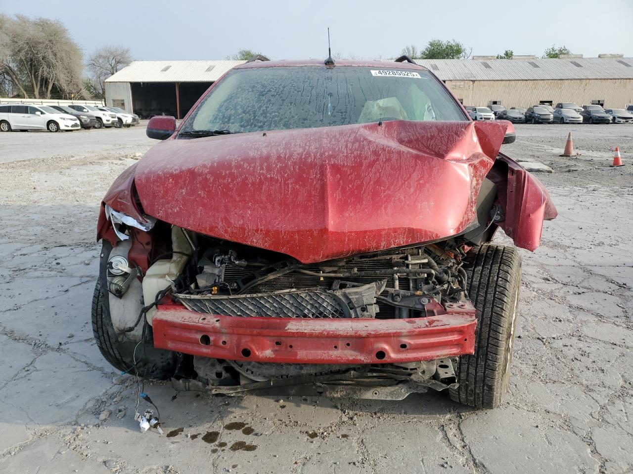 2012 Lincoln MKX VIN 2LMDJ6JK8CBL12782 Copart auction photo, front end damage thumbnail 5