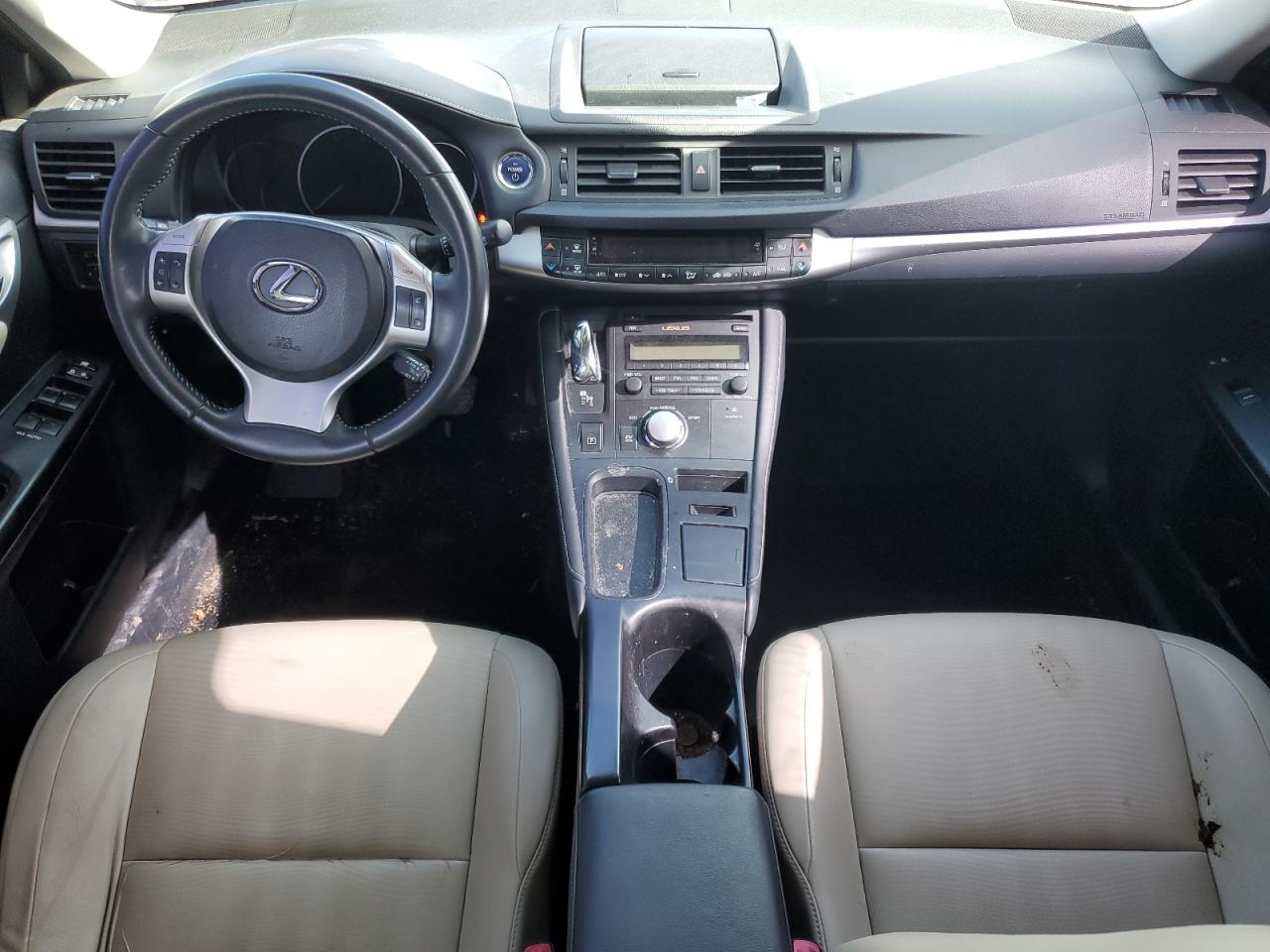 2012 Lexus CT VIN JTHKD5BH7C2064962 Copart auction photo, front end / rear end damage thumbnail 8